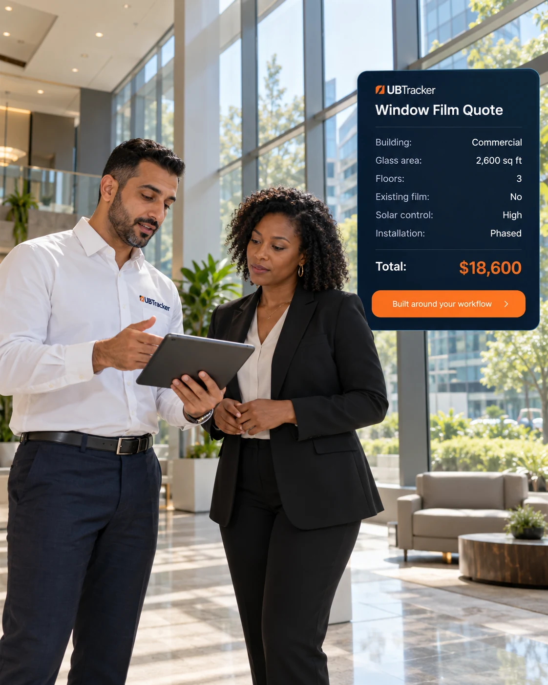 Build recurring cleaning quotes from the building.